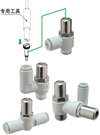 SMC專(zhuān)用工具調節型速度控制閥 AS